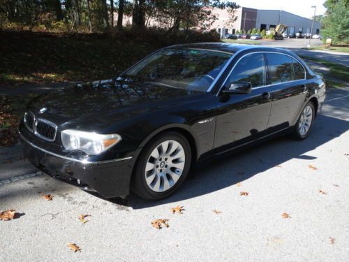 2003 bmw 760li sedan 4-door 6.0l v12