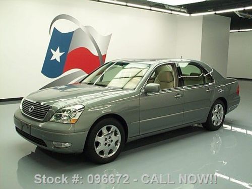 2003 lexus ls430 4.3l v8 sunroof nav climate seats 69k texas direct auto