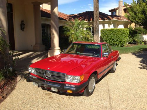 1987 mercedes benz 560sl coupe