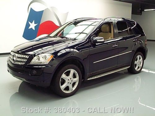 2008 mercedes-benz ml350 4matic awd p1 sunroof nav 62k texas direct auto