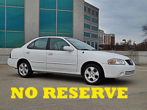 2005 nissan sentra 1.8s 4 cyl gas saver runs great clean no reserve auction!!!