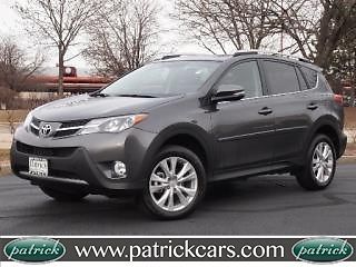 Rav4 limited jbl audio heated seats blind spot monitor sunroof carfax certified