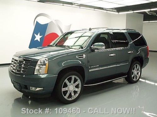 2009 cadillac escalade ultra sunroof nav rear cam 47k texas direct auto