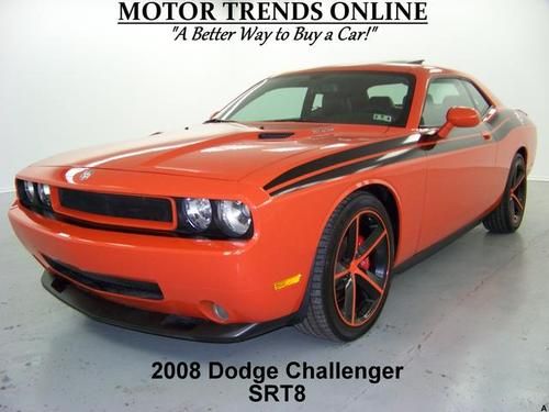 Srt-8 navigation sunroof auto hemi brembo htd seats 2008 dodge challenger 49k