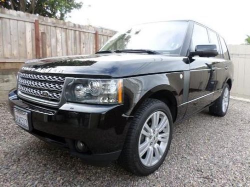 2010 land rover range rover hse sport utility 4-door 5.0l