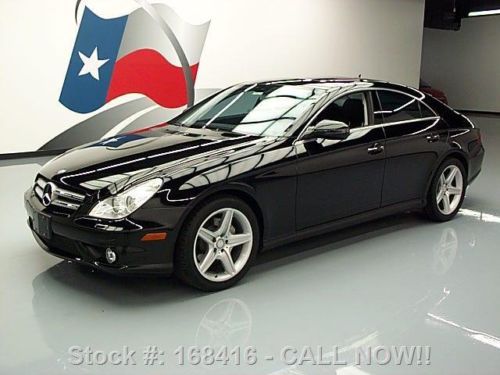 2011 mercedes-benz cls550 p1 sunroof nav vent seats 44k texas direct auto