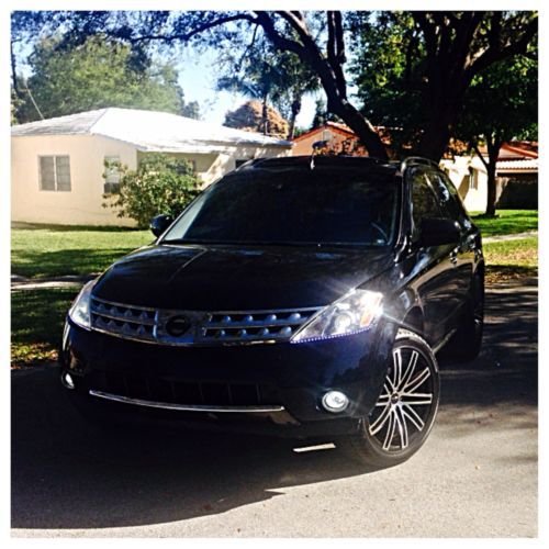 2006 nissan murano sl- black-55k miles-first owner - $10500