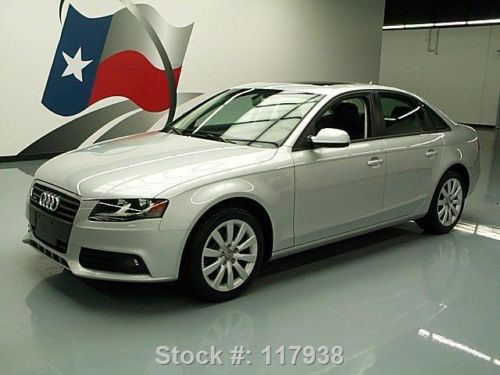 2012 audi a4 2.0t quattro premium awd turbo sunroof 50k texas direct auto