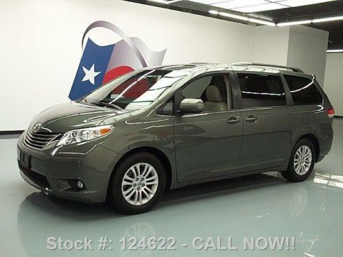 2011 toyota sienna xle 7pass heated leather sunroof 54k texas direct auto