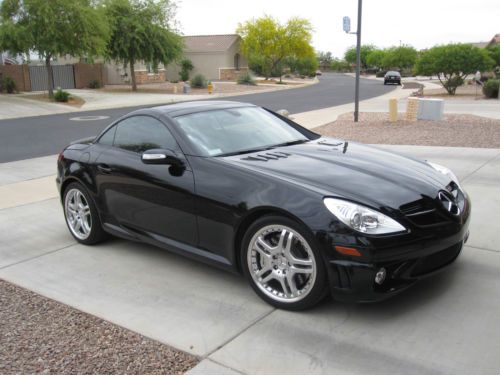 2008 mercedes-benz slk55 amg base convertible 2-door 5.5l