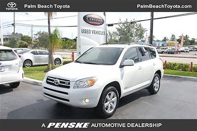 2006 toyota rav4 limited v6 leather awd 4x4 66k miles fl