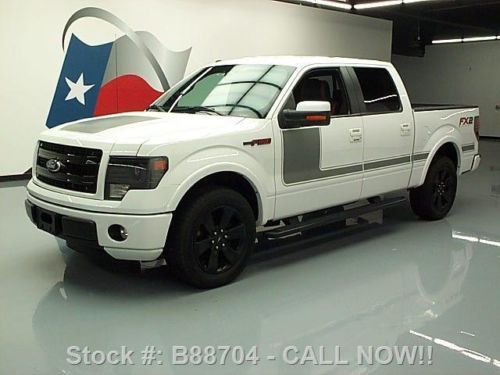 2013 ford f-150 fx2 sport crew 5.0 leather rear cam 21k texas direct auto