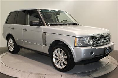 2006 land rover range rover silver navigation 4x4 heated seats moonroof leather