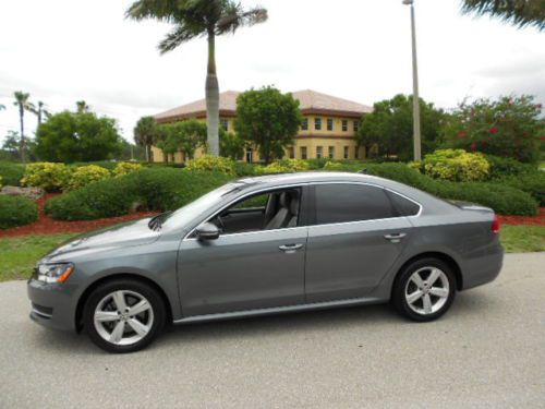 Beautiful 2012 florida volkswagen passat tdi se turbo diesel! 1-owner! 42mpg!