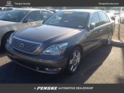 Lexus ls 430 4dr sdn sedan automatic gasoline 4.3l dohc efi 32-valve v8 briarwoo