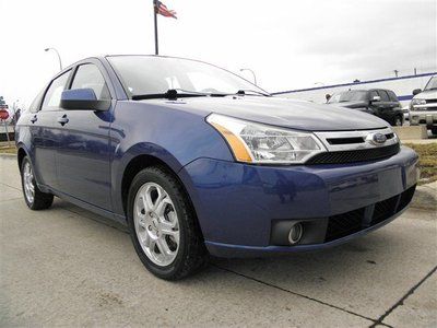 Blue sedan low miles xm clean title finance air auto power cruise control stereo