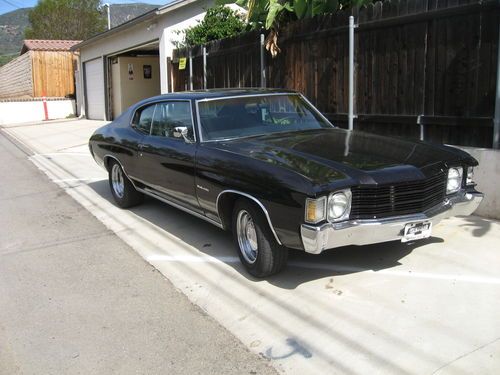 1972 chevelle  350/350 posi rear end