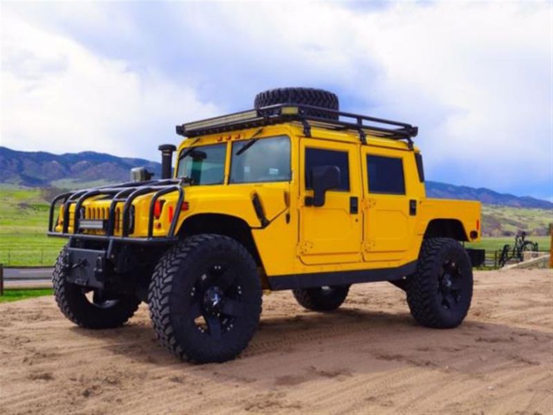 Hummer: h1 hard top truck - incredibly rare body s