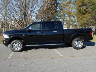 2012 ram 2500 mega 4wd 4x4 cummins diesel laramie limited leather pickup truck