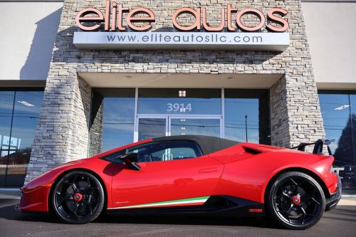 2018 lamborghini huracan huracan performante spyder twin turbo