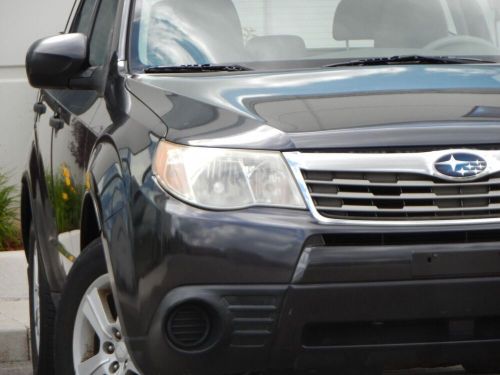 2010 subaru forester 2.5x awd 4dr wagon 4a