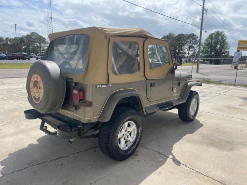 1989 jeep wrangler sahara 4x4 4.2 liter