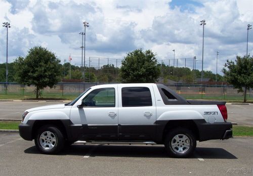 2003 chevrolet avalanche 37k z71 4wd leather 4dr crew cab 5.3l vortec short bed