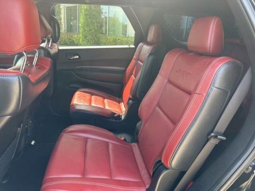 2023 dodge durango srt plus moonroof laguna red leather black package