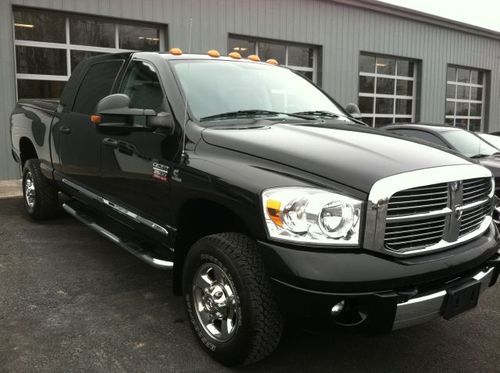 2007 dodge ram 2500 mega cab laramie leather nav dvd 4x4 cummins finance trade