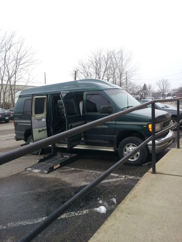 2000 ford e-250 econoline base standard cargo van 2-door 5.4lhandicap wheelchair