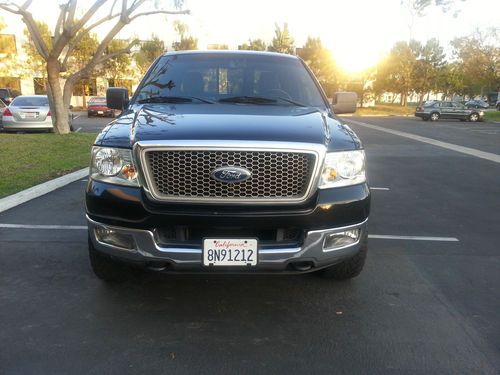 2004 ford f-150 4x4 lariat super crew cab pickup 4-door 5.4l