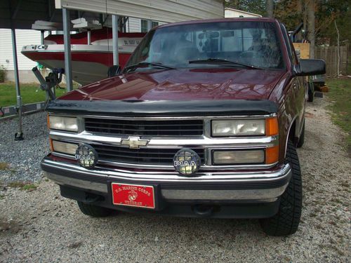 1996 chevrolet k1500 silverado standard cab pickup 2-door 5.7l