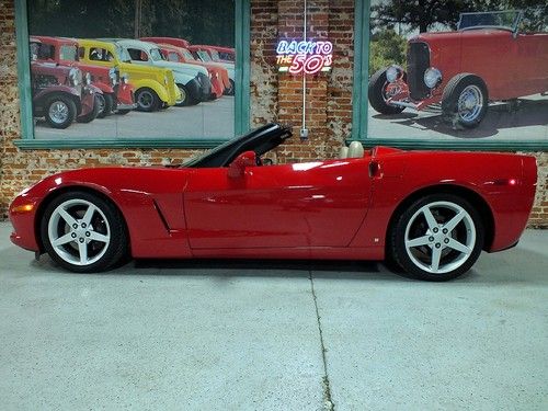 2006 chevrolet corvette chevy 6spd manual convertible sports car fast exotic