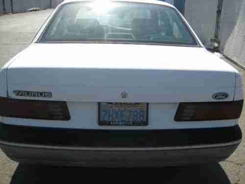 Sell Used 1988 Ford Taurus No Reserve In Orange California United States