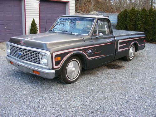 1972 chevrolet pickup truck  rat rod, hot rod, old school