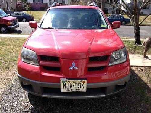 2003 mitsubishi outlander xls sport utility 4-door 2.4l