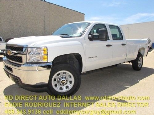 2012 chevrolet silverado 3500 hd crew cab 4x4 turbo diesel 7,718 original miles