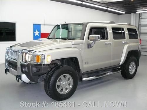 2008 hummer h3 luxury 4x4 heated leather sunroof 57k mi texas direct auto