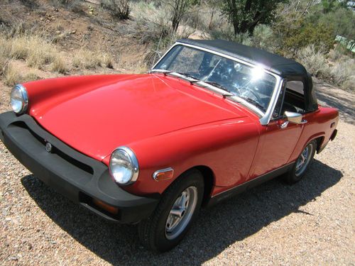 1978 mg midget  mark iv roadster, southwest rust free car ! !