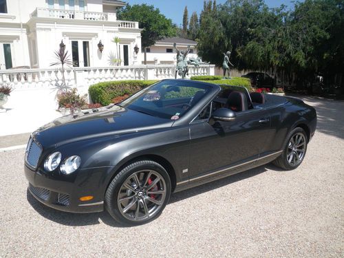 2011 bentley gtc speed 80-11 special edition