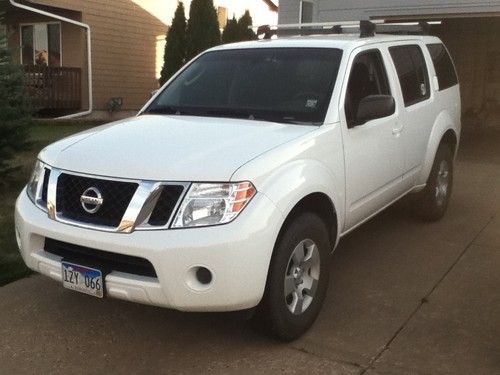 2008 nissan pathfinder s sport utility 4-door 4.0l