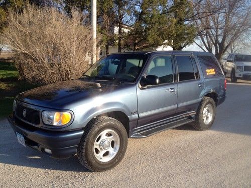 2000 mercury mountaineer premier sport utility 4 door awd 5.0 v8