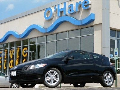 2012 cr-z hybrid - showroom condition - cyrstal black pearl - carfax certified