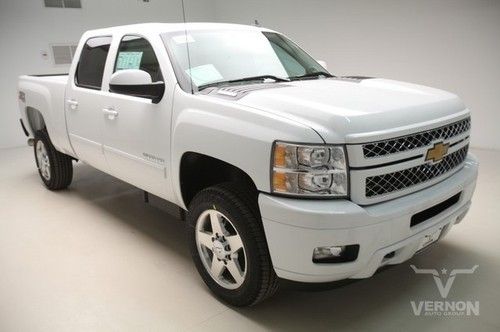 2013 ltz crew 4x4 z71 navigation sunroof leather heated diesel 20s aluminum