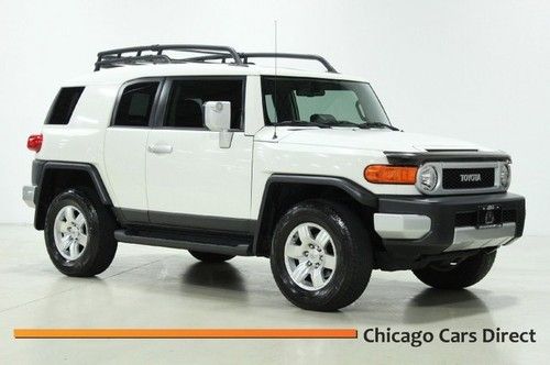 10 fj cruiser 4wd convenience package 2 roof rack rear park assist camera rare