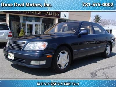 1998 lexus ls 400 in mint condition inside and out!!! this vehicle has been alwa
