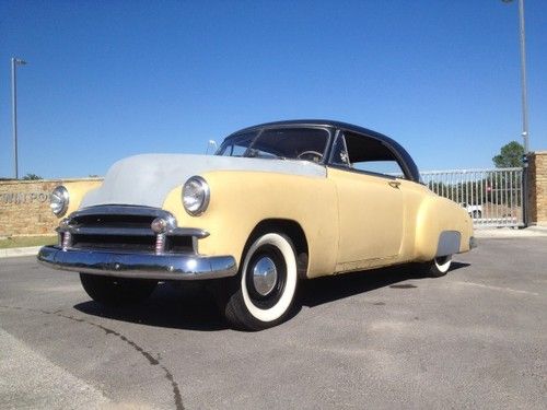 1950 chevrolet  bel air styleline two door coupe hardtop fresh driveline  videos