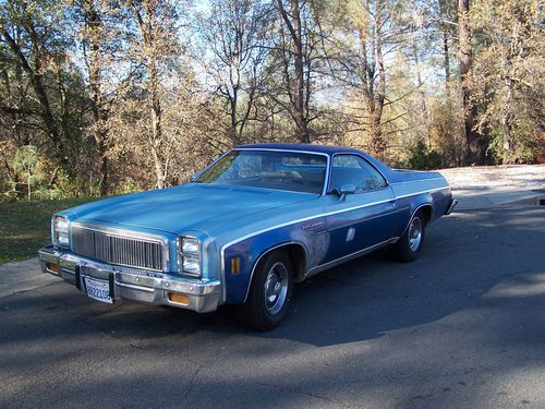 1977 chevrolet el camino classic standard cab pickup 2-door 5.7l