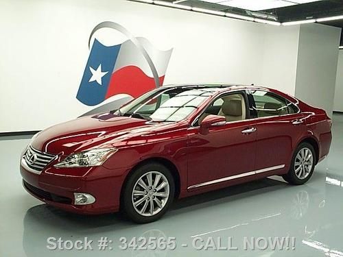 2010 lexus es350 ultra-lux pano sunroof nav xenons 23k texas direct auto