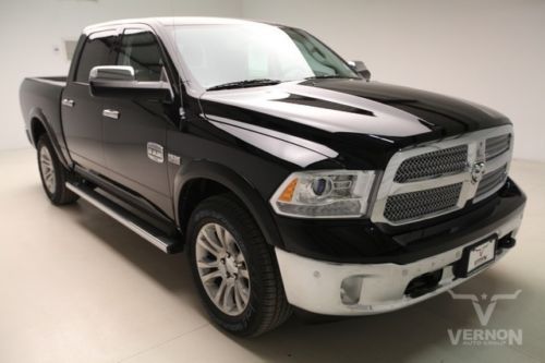 2014 laramie longhorn crew 4x4 navigation leather heated cooled v8 hemi